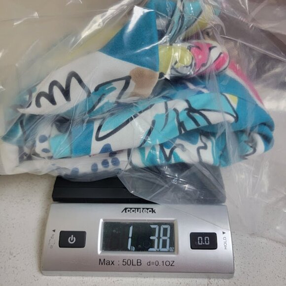 Additions by Chicos Boat Harbor Print Jacket Sz 3 XL Artsy Cotton Blend Long Slv - Picture 12 of 12